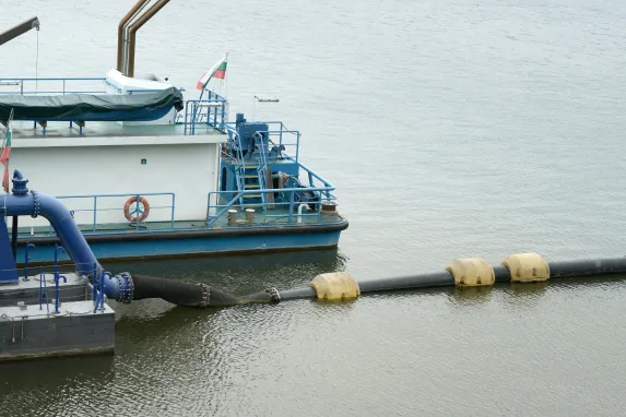 cooling & process water system dredging