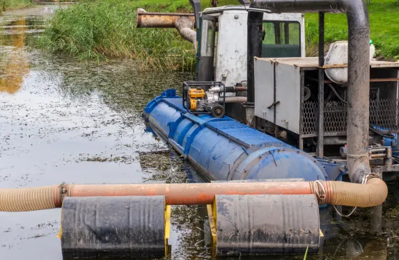 river & canal dredging for transport